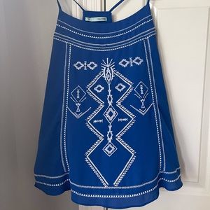 $$Maurices royal blue blouse tank